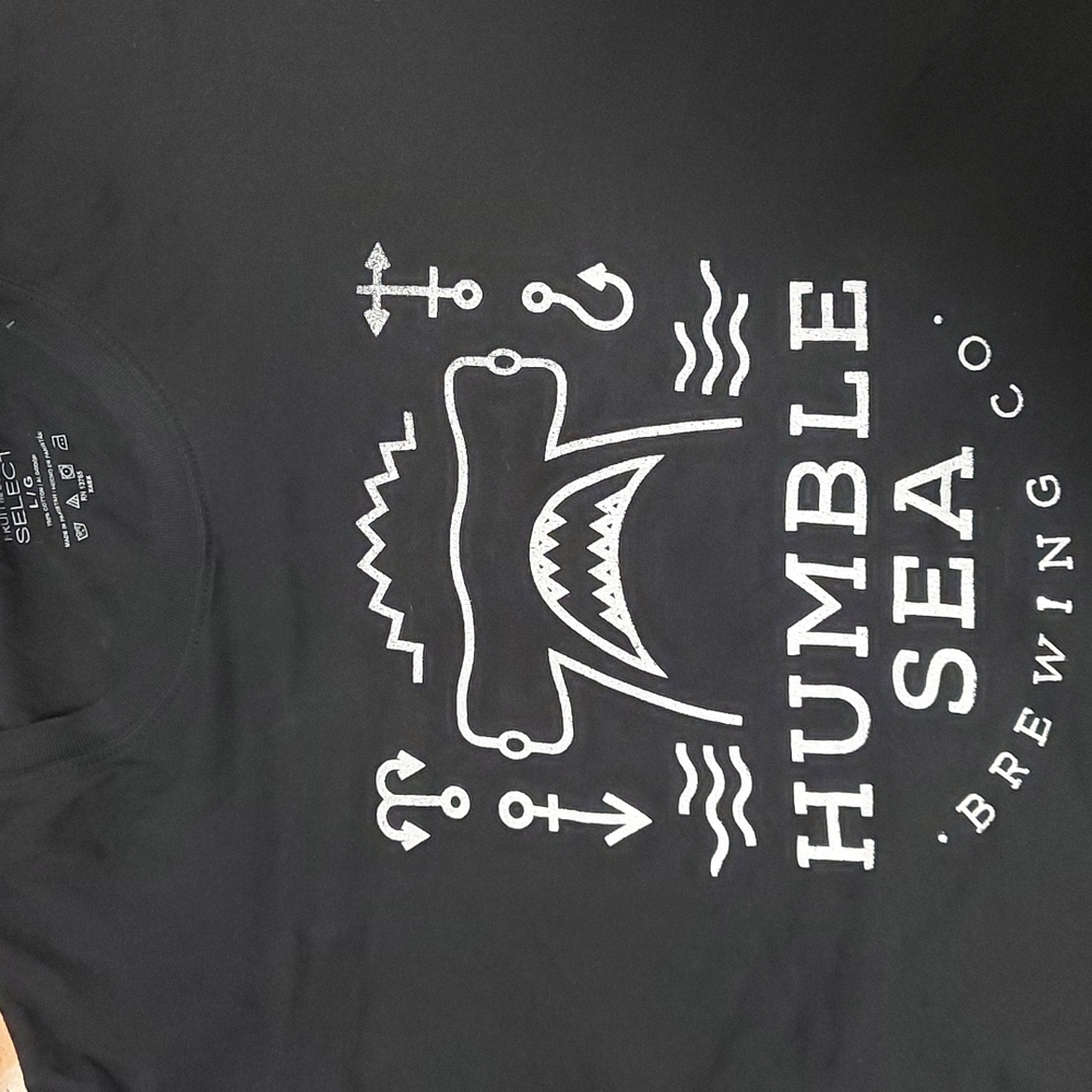 Humble Sea Brewing T-shirt Large Black